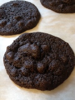 Grain Free Double Chocolate Mocha Cookies