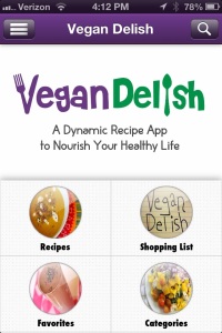 Vegan Delish iPhone screenshot